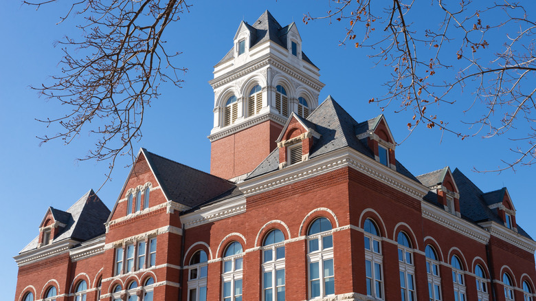 The Old Ogle County Courthouse in downtown Oregon, Illinois