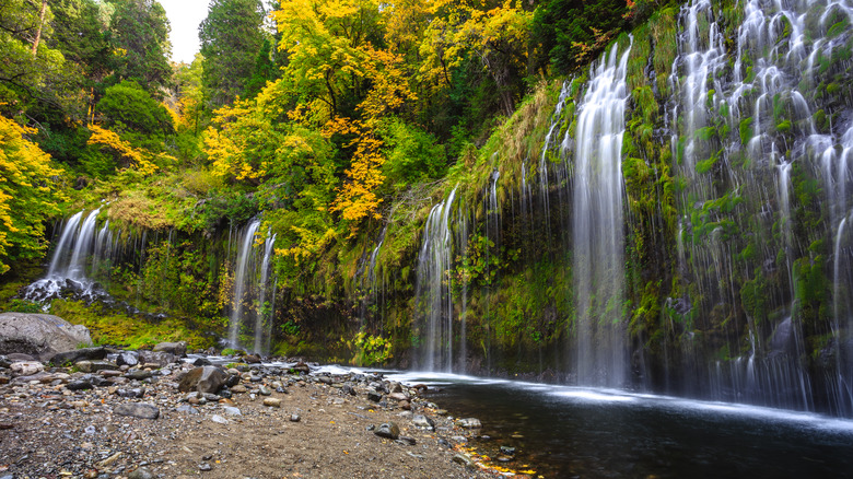 Mossbrae Falls near Dunsmuir