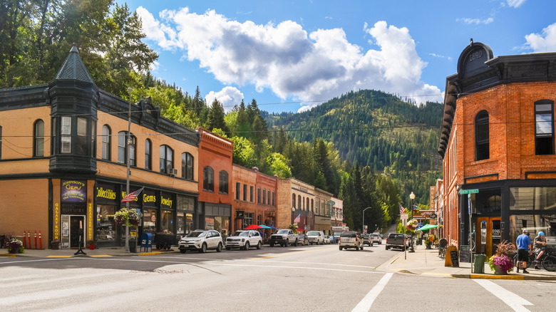 Main Street in Wallace