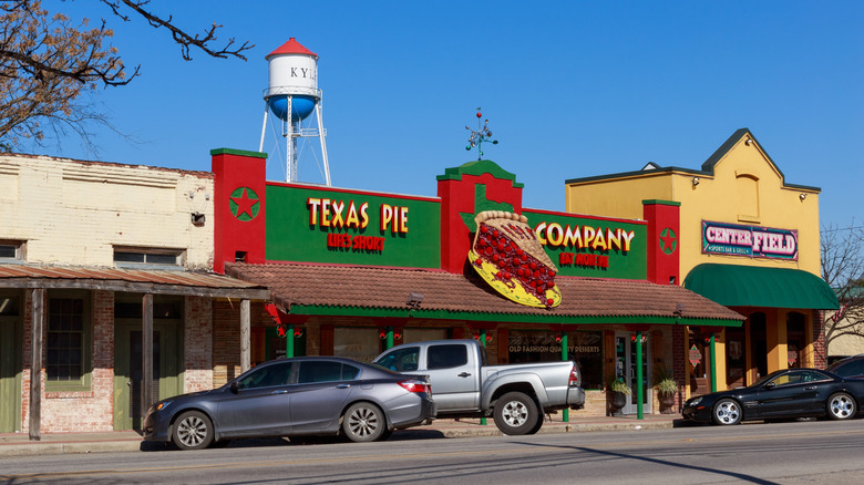 Storefronts in Kyle, Texas
