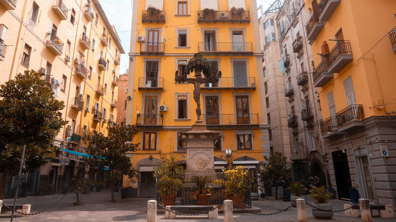 Naples city square