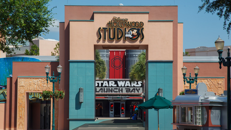 The entrance to Disney's Hollywood Studios