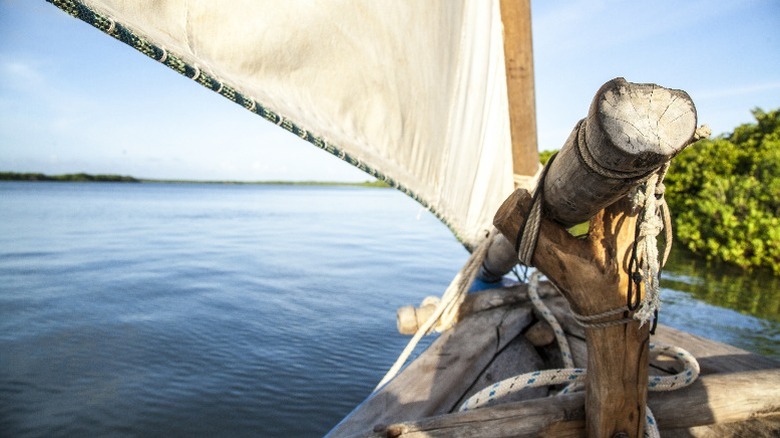 water boat in Lamu