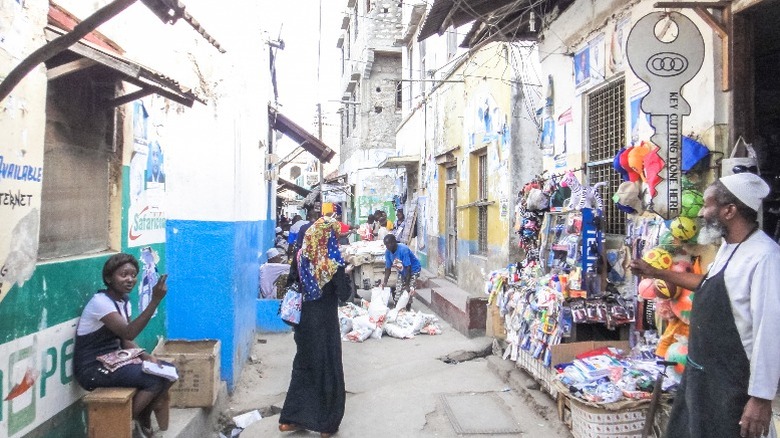 village in Lamu, Kenya