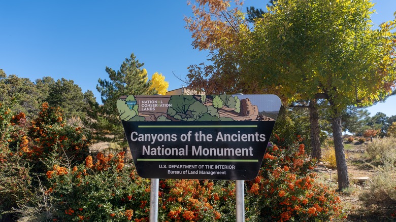 Bureau of Land Management sign