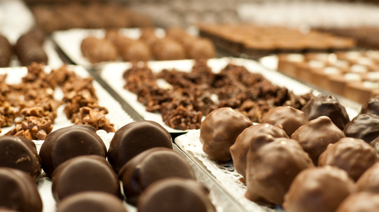 Shop selling wide variety of chocolates