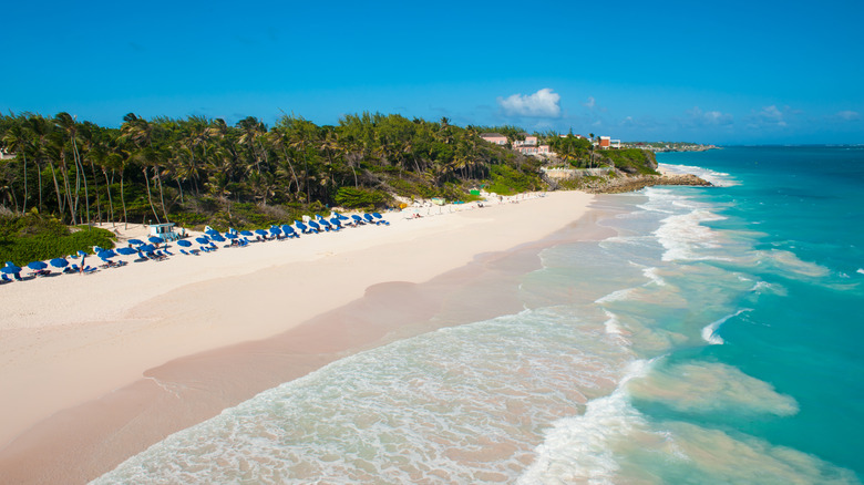 Crane Beach in Barbados