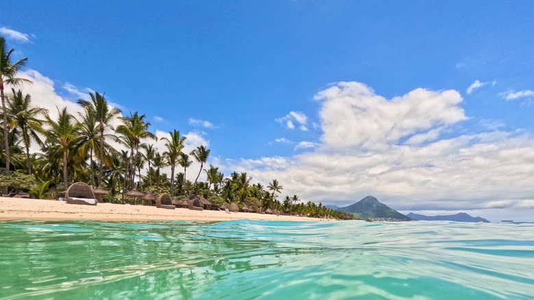 Gold Sand in Mauritius