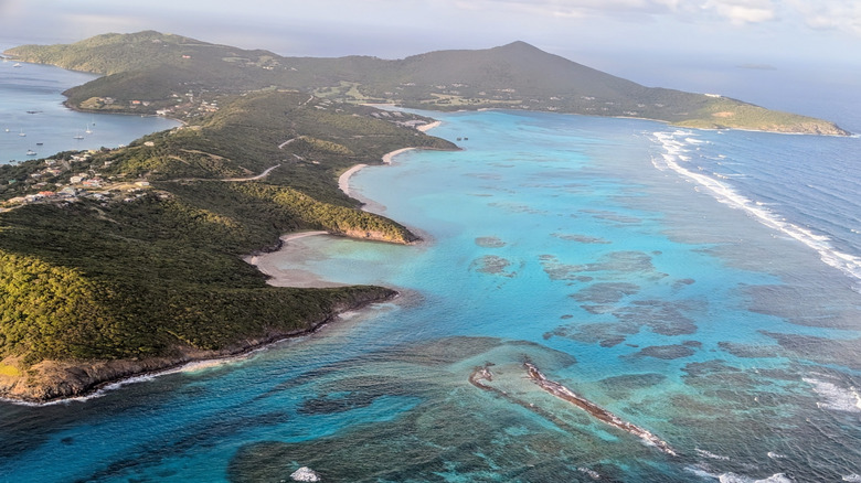 Dazzling views of the many islands that make up SVG