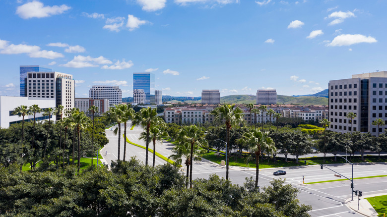 Irvine, California downtown