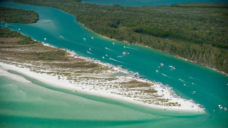 Keewaydin Island near Marco Island in Florida