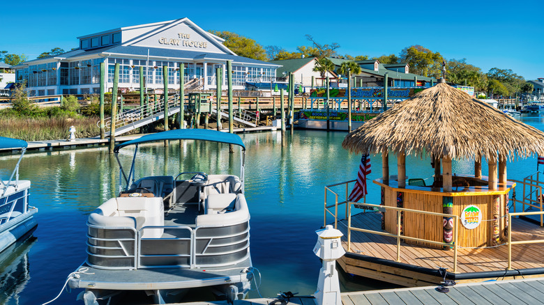 Murrells Inlet marina and MarshWalk