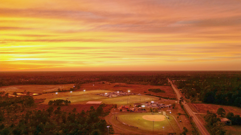 Sunrise over Hampstead, North Carolina