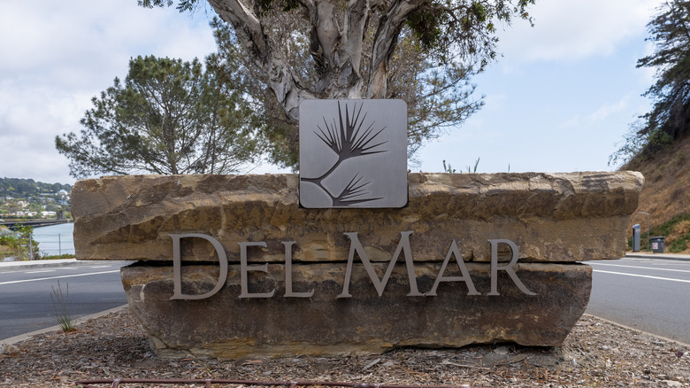 Del Mar, California sign