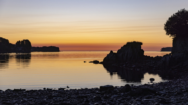 Sunrise on Kodiak Island