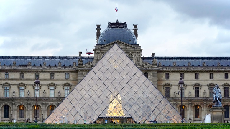 The Louvre museum in Paris
