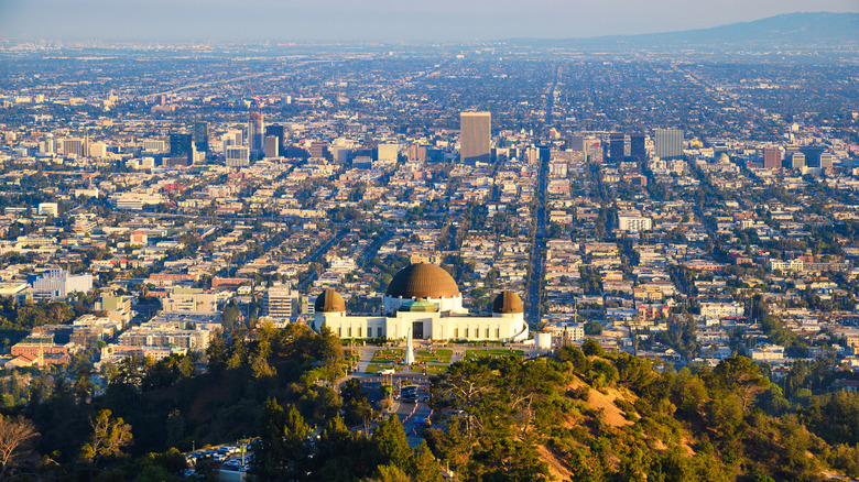 Griffith Park Observatory in Los Angeles, California