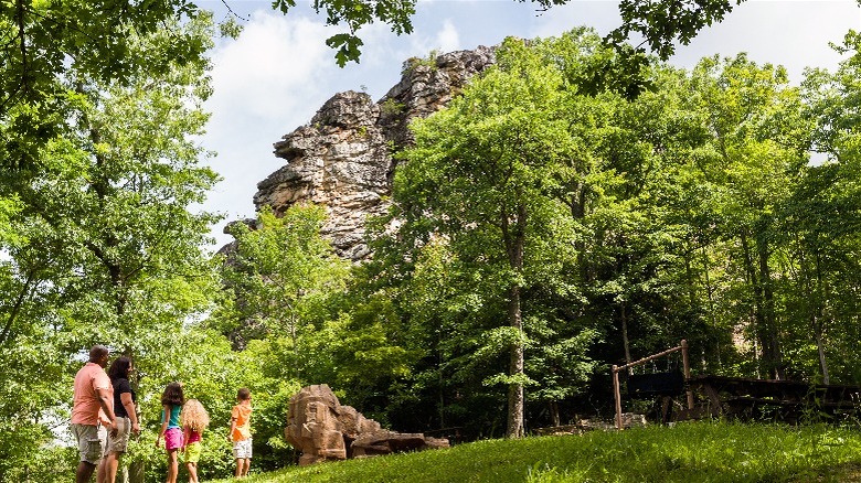 Pinnacle Rock State Park in Bluefield, West Virginia