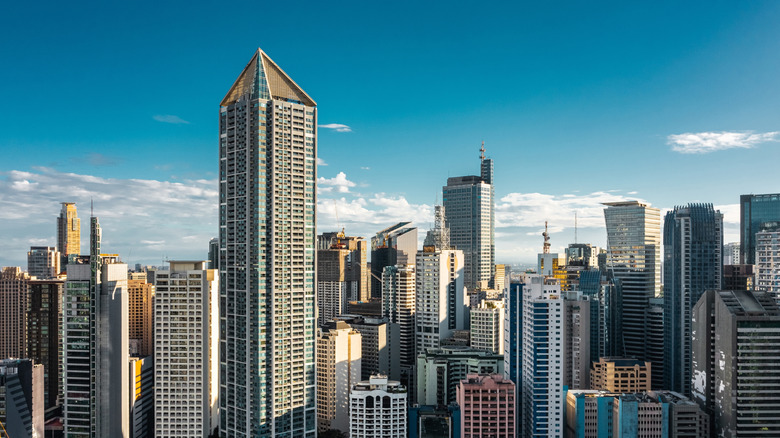 Cityscape of Makati City, Philippines