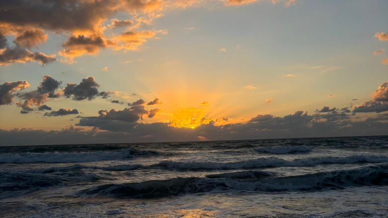 Sunrise over Satellite Beach, Florida