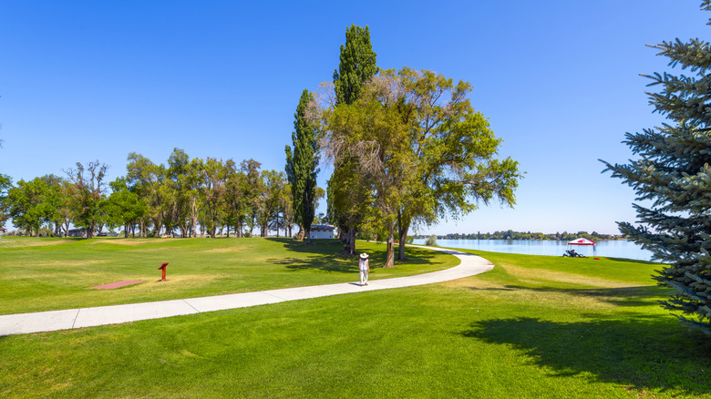 Blue Heron Park along Moses Lake