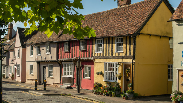 Houses in Manningtree, England