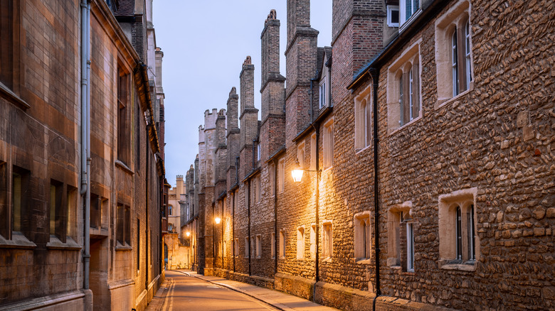 Trinity Lane in Cambridge, England