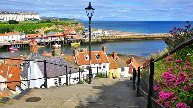 Waterway in Whitby, England