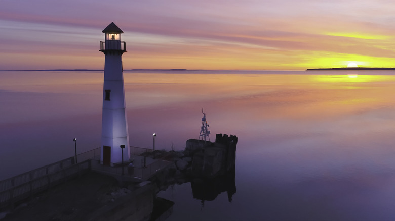 Lighthouse on Michigan's Upper Peninsula
