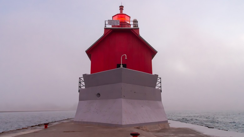 Lighthouse on Grand Haven South Pier