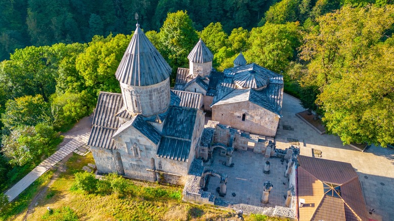 Haghartsin Monastery on a sunny summer day, Armenia