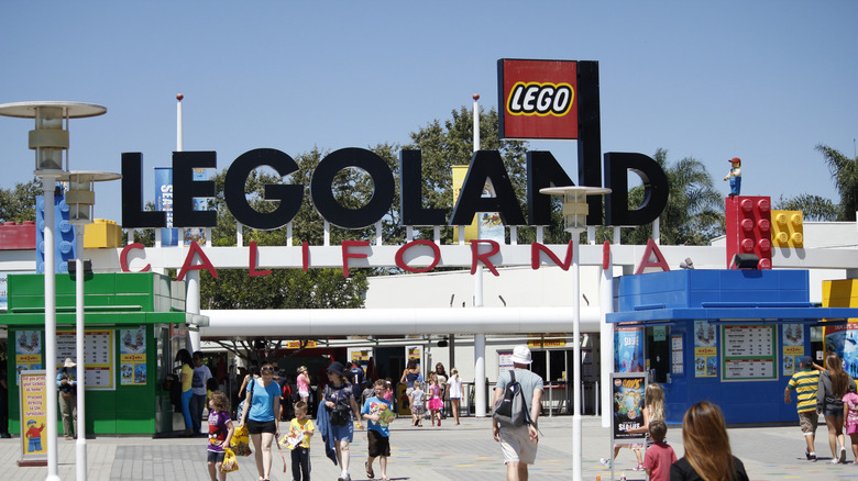 The entrance at LEGOLAND California