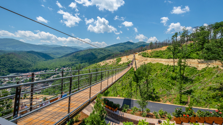 Galtinburg SkyBridge in Tennessee