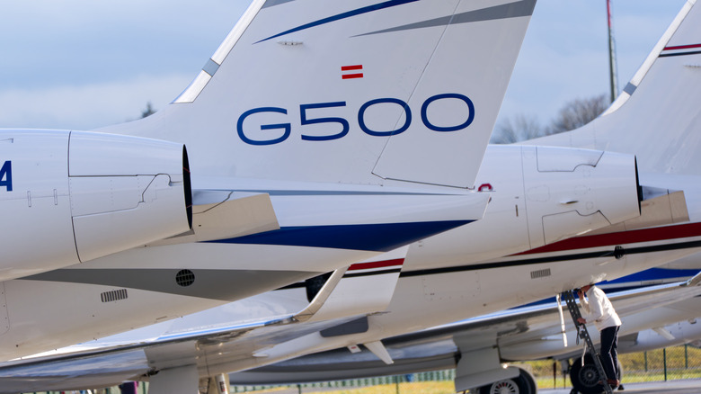 Gulfstream G500 in Switzerland