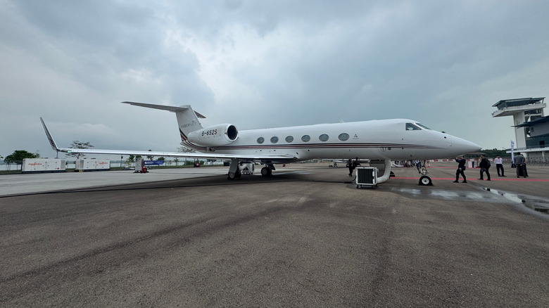 Gulfstream G550 in Singapore