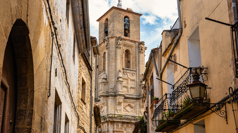 Colonial buildings in downtown Asunción, Paraguay