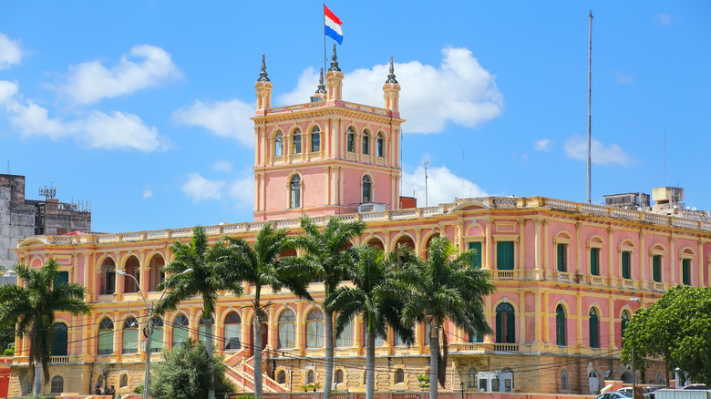 Presidential Palace in Asunción, Paraguay