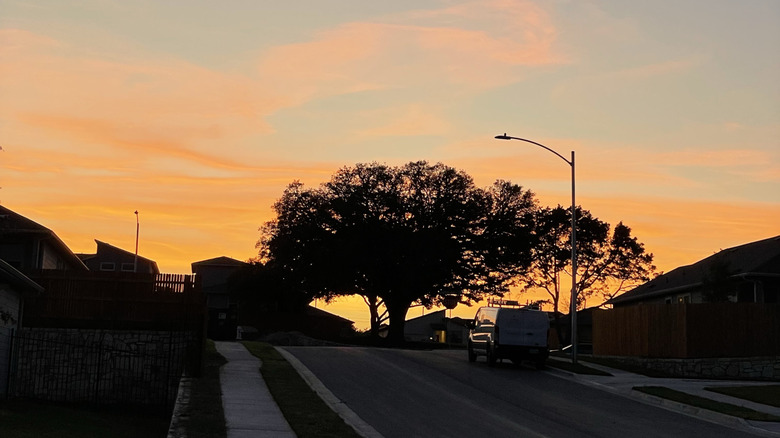 Sunset in Pflugerville