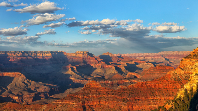 Clouds and canyons at Grand Canyon National Park