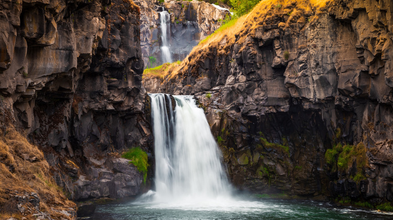 White River Falls in Tygh Valley, Oregon, US