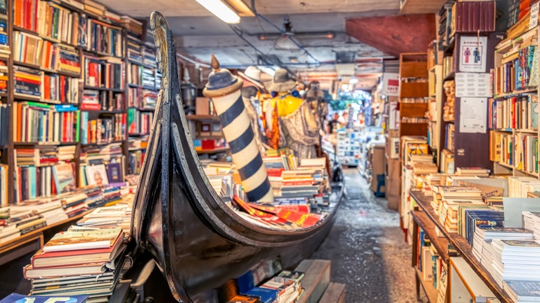 Libreria Acqua Alta, a hidden gem in Venice, Italy