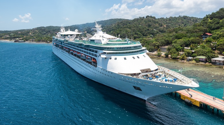 Enchantment of the Seas, a cruise ship which recently rescued passengers afloat at sea