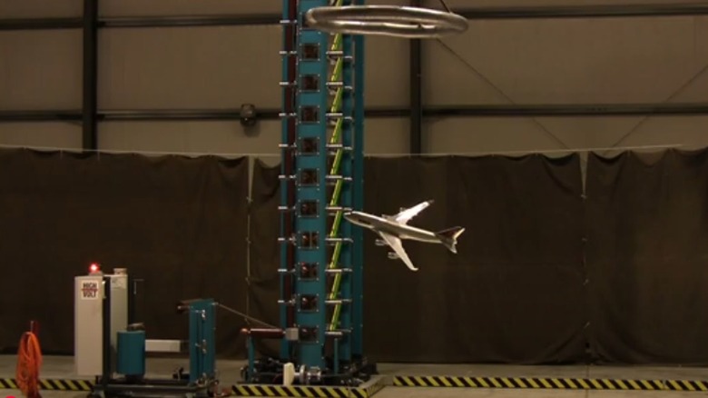 Boeing's South Carolina lightning lab