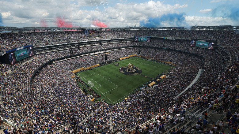 View from inside MetLife Stadium during the 2025 FIFA Club World Cup