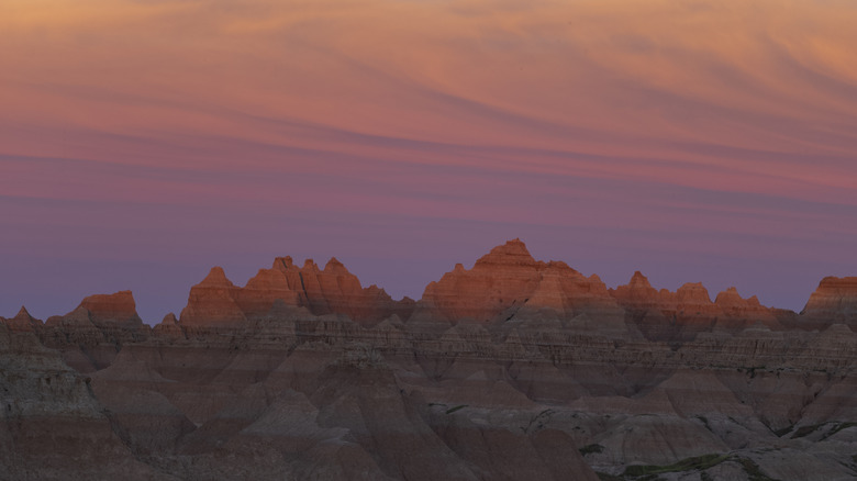 sunset over the door trail 