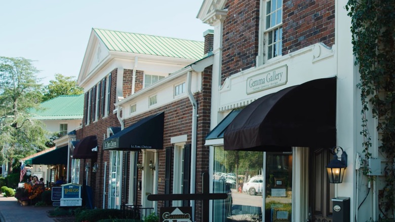 Downtown Pinehurst in North Carolina