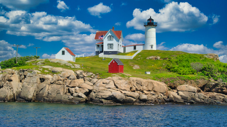 Nubble Lighthouse in York, Maine