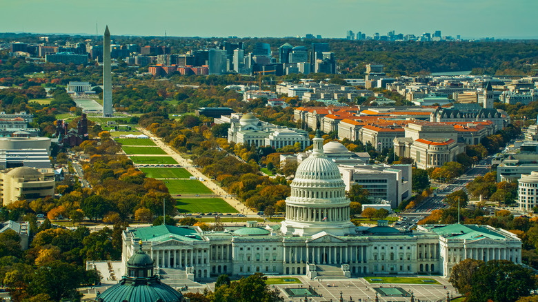 National Mall on a sunny day