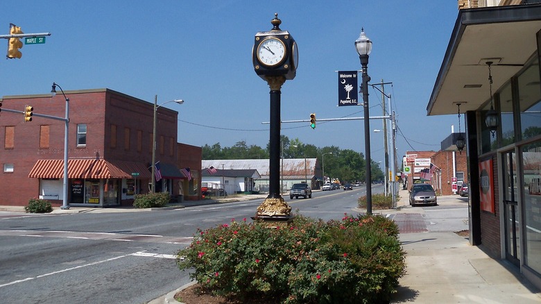 Downtown Pageland, South Carolina