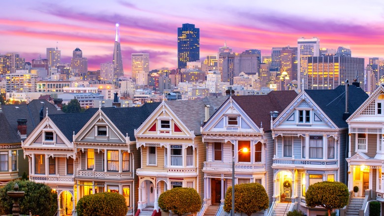 San Francisco's neighborhoods are as visually colorful as they are eclectic